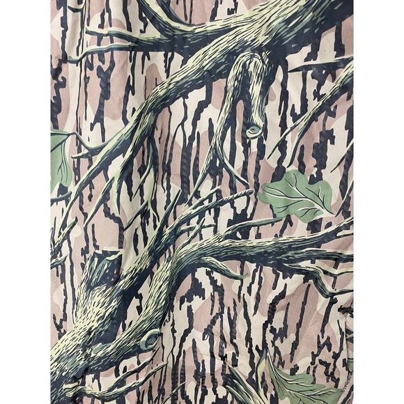 Columbia Men's XL PVC Nylon Brown Mossy Oak Waterproof Hunting Rain Pants - Picture 3 of 10